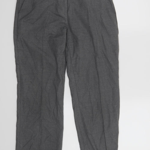 Simon Jersey Womens Grey   Trousers  Size 10 L26 in