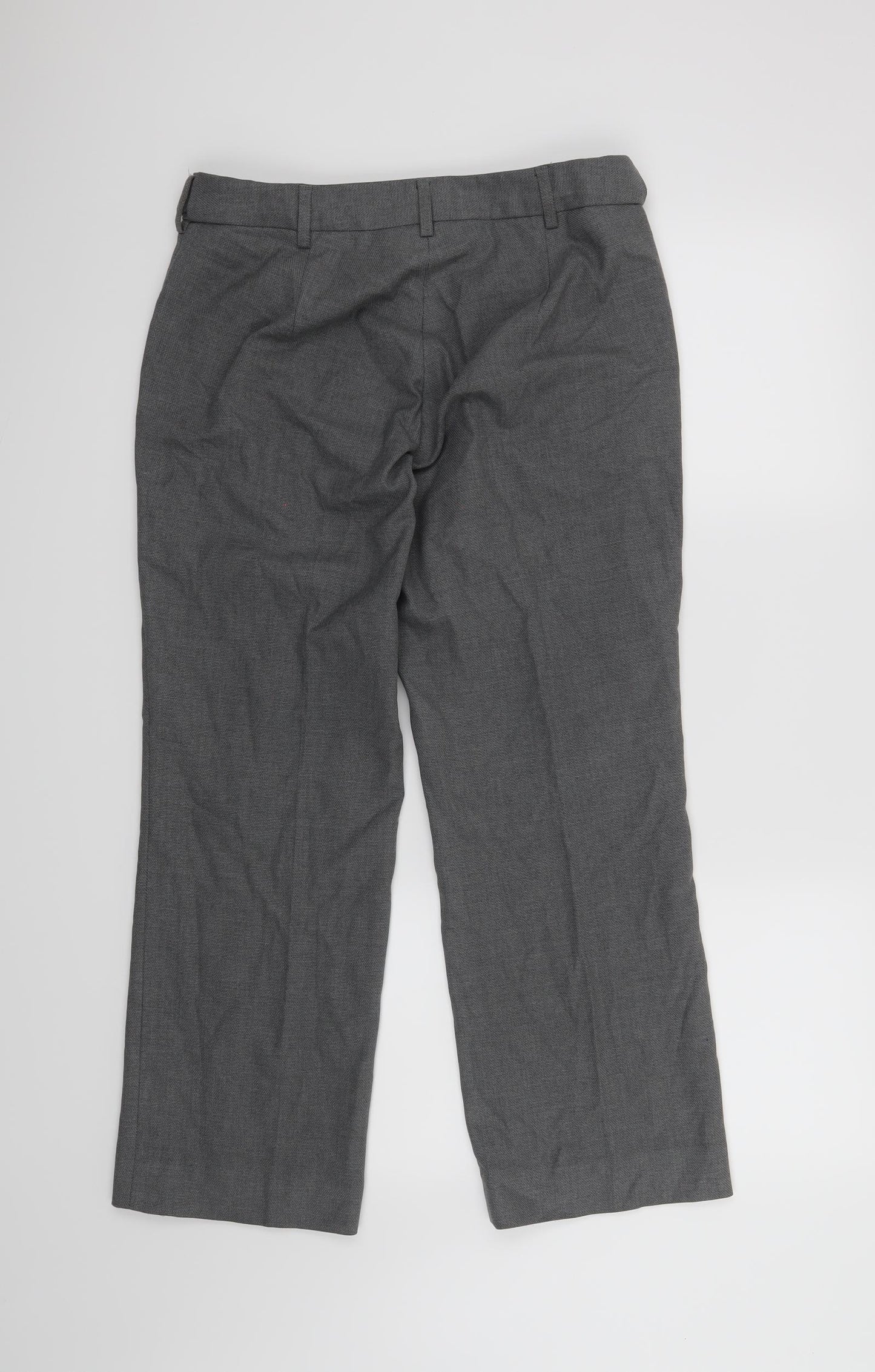 Simon Jersey Womens Grey   Trousers  Size 10 L26 in
