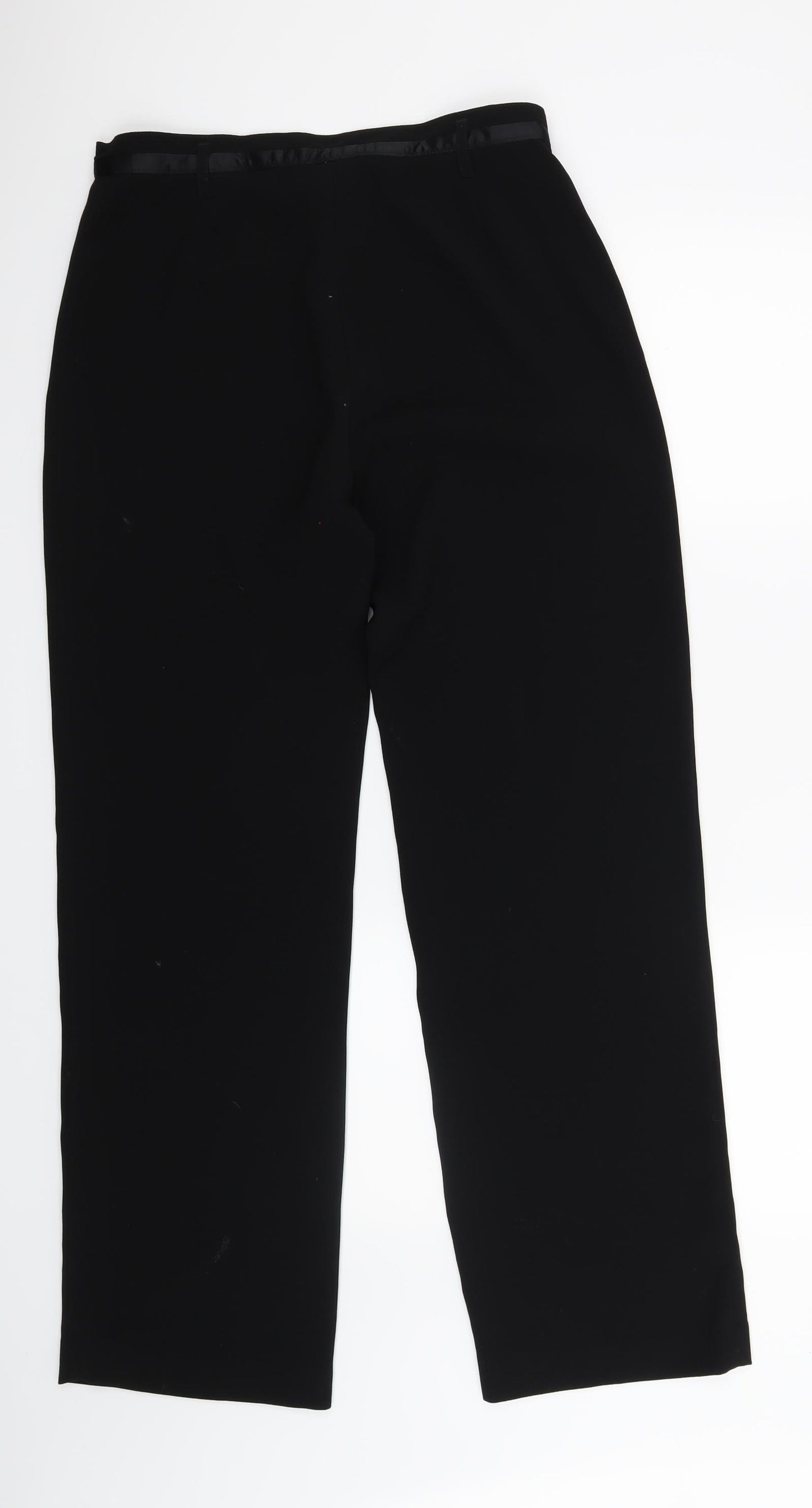 GVB Womens Black   Trousers  Size 12 L30 in