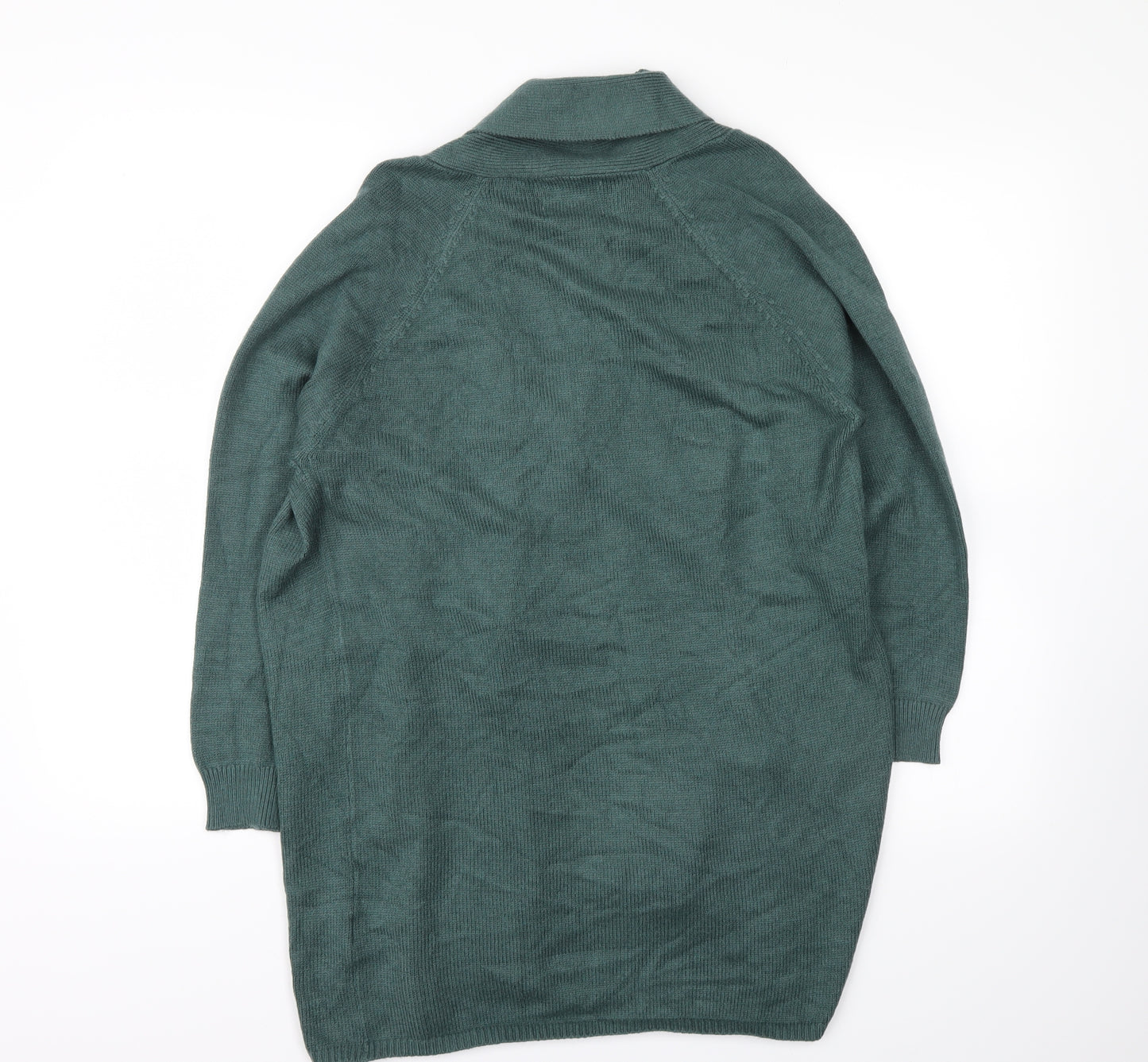 Zara Womens Green   Cardigan Jumper Size 12