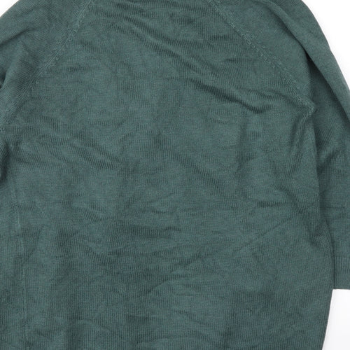 Zara Womens Green   Cardigan Jumper Size 12