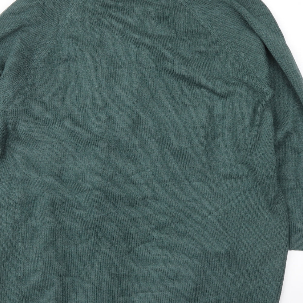 Zara Womens Green   Cardigan Jumper Size 12