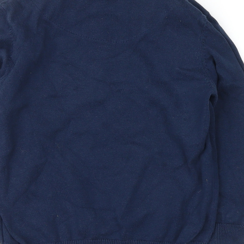 Heritage Boys Blue Plaid  Pullover Jumper Size 2-3 Years