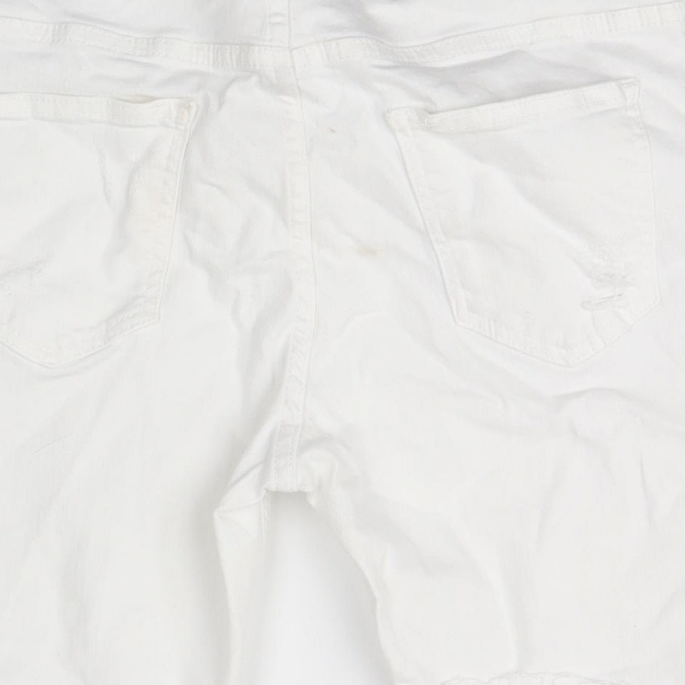 hera london Mens White   Cargo Shorts Size 28 in