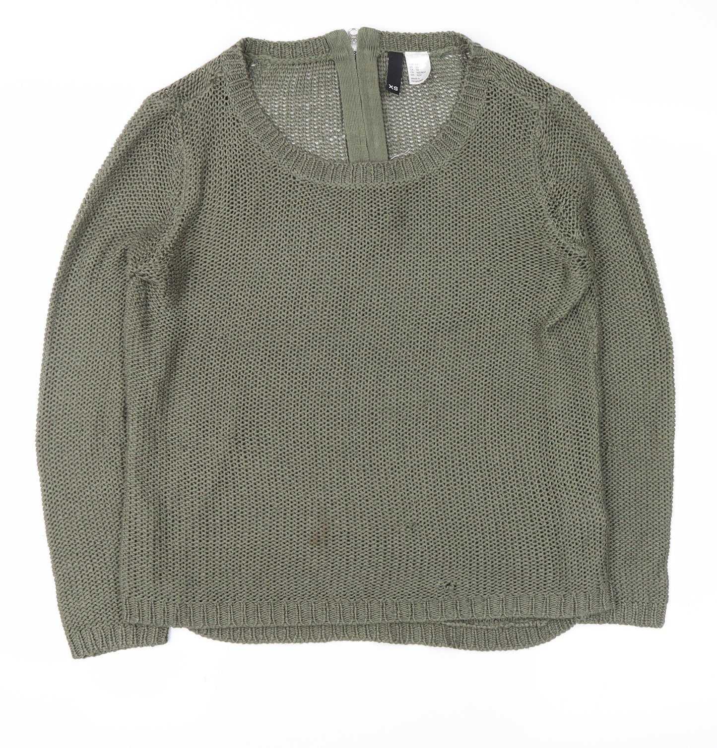 no brand Womens Green   Pullover Jumper Size XS
