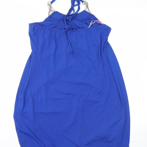 Stella Womens Blue   Basic Blouse Size L
