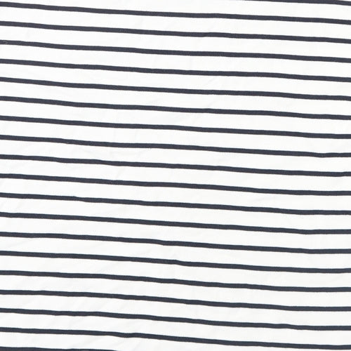 l.o.g.g Womens Black Striped  Pullover Jumper Size S
