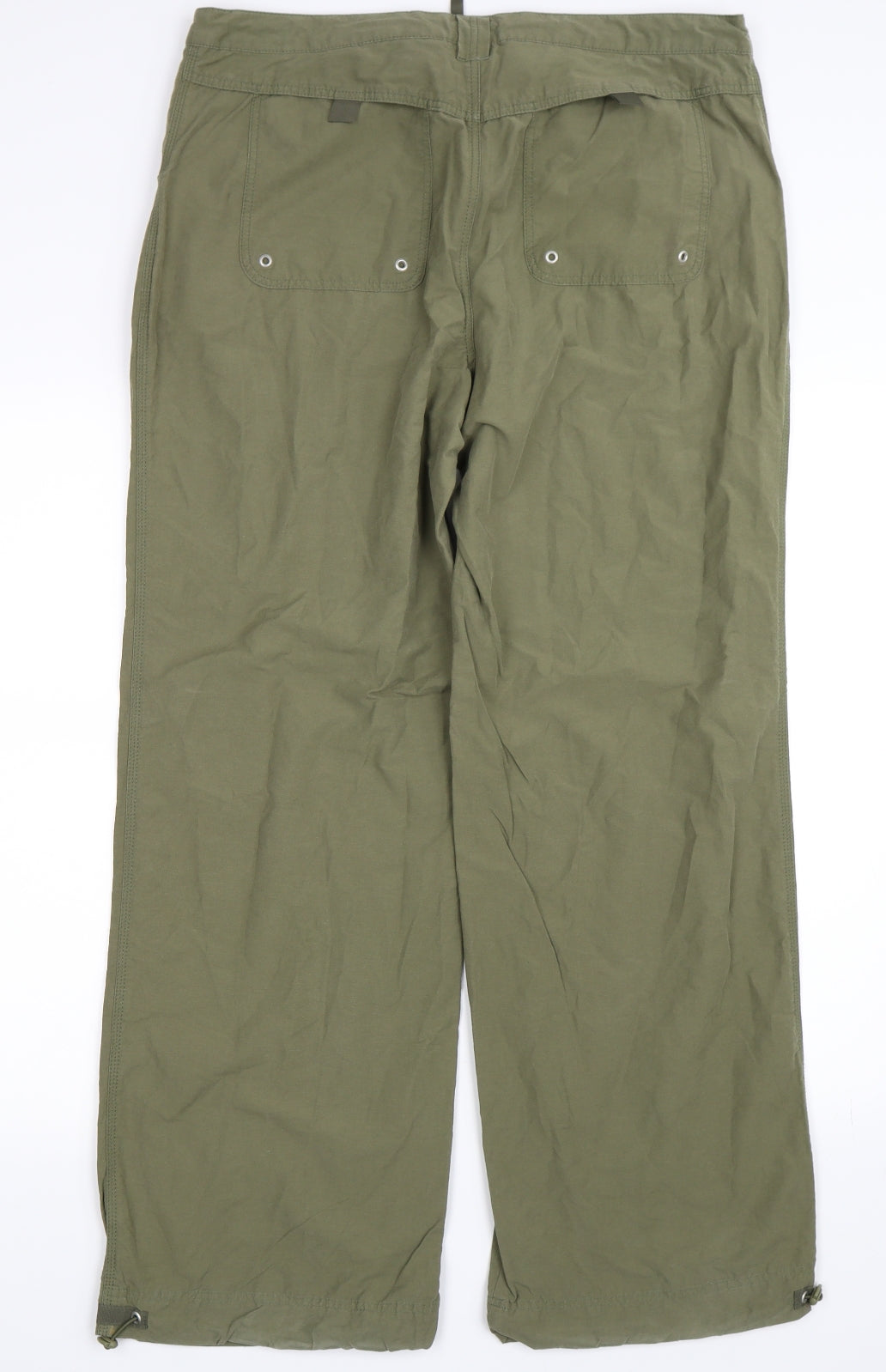 NEXT Womens Green   Cargo Trousers Size 16 L30 in