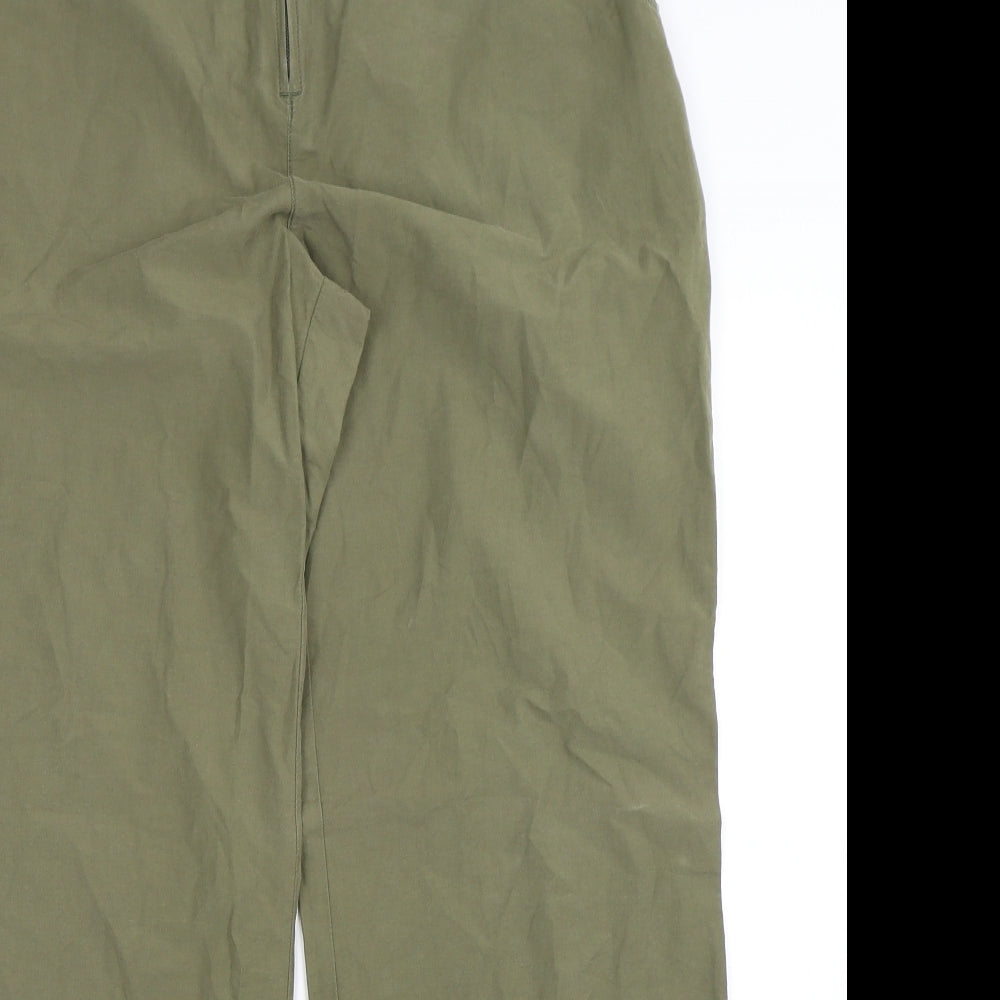 NEXT Womens Green   Cargo Trousers Size 16 L30 in