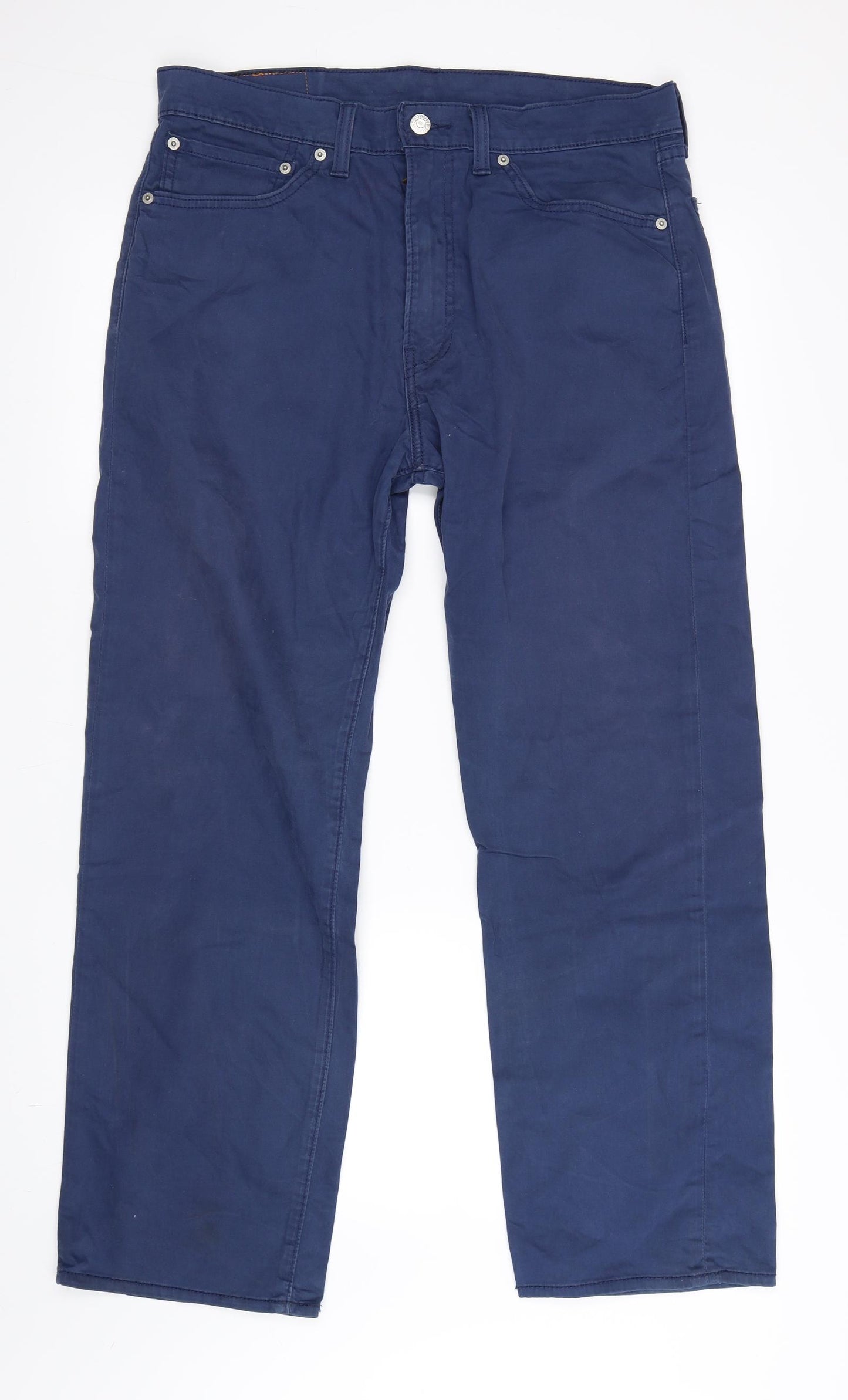 Levi's Mens Blue   Chino Trousers Size 36 L30 in