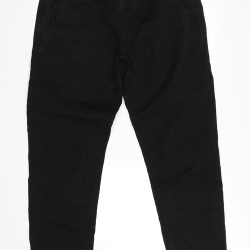 George Mens Black   Cargo Trousers Size L L28 in