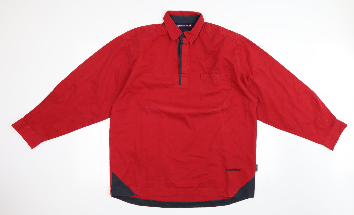 Splashdown Mens Red    Polo Size M