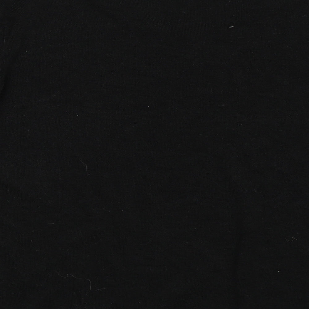 Marks and Spencer Mens Black   Pullover Jumper Size XL