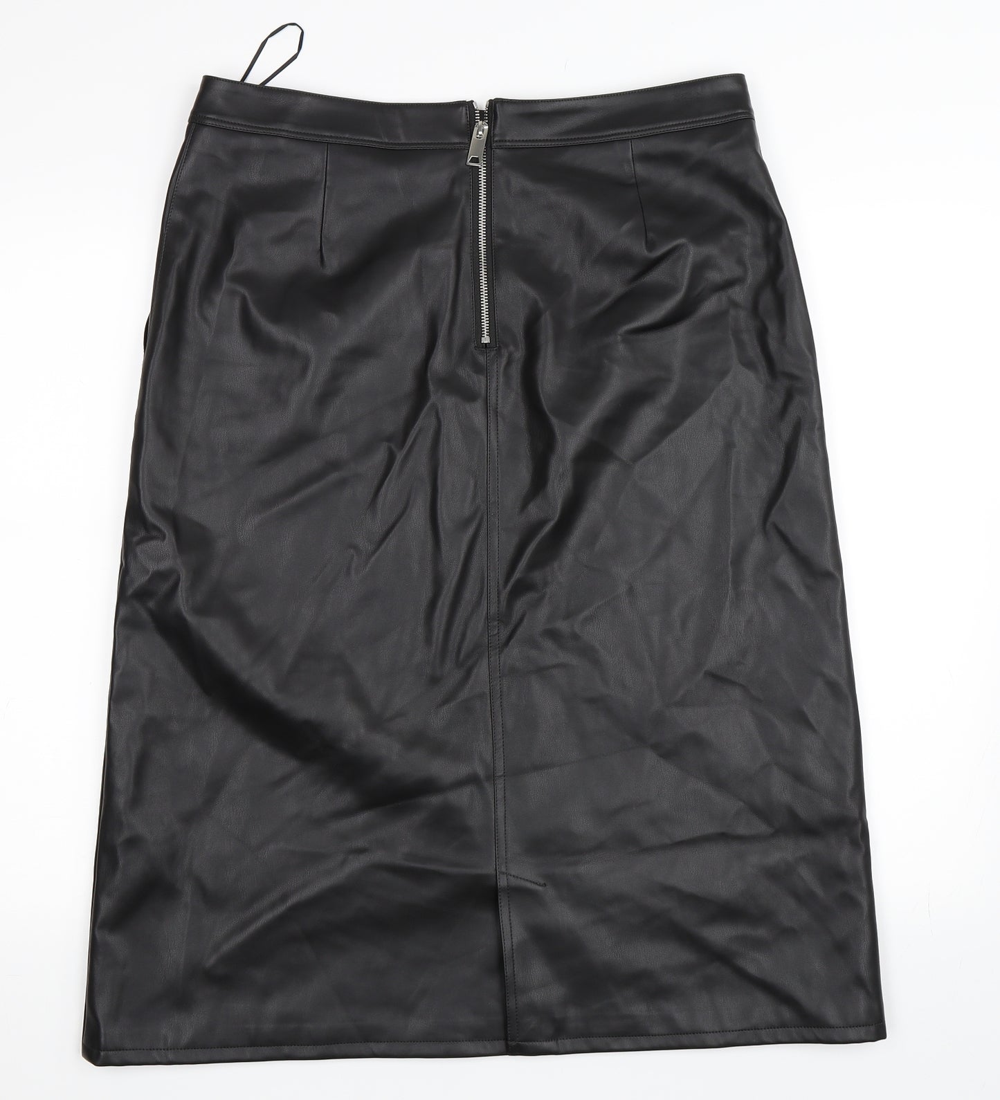 Marks and Spencer Womens Black   Straight & Pencil Skirt Size 16