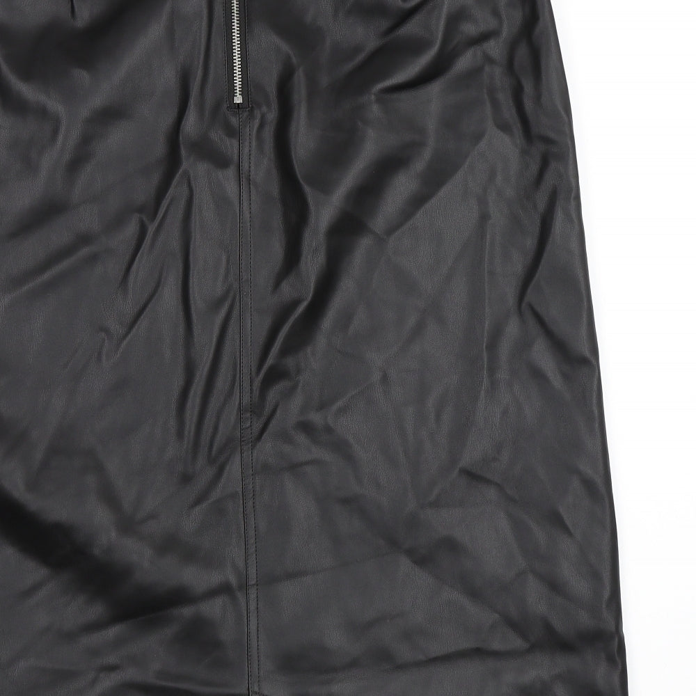 Marks and Spencer Womens Black   Straight & Pencil Skirt Size 16