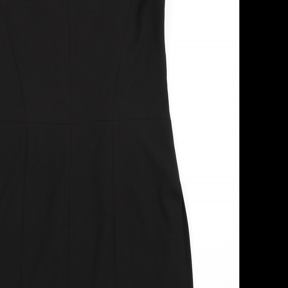 Primark Womens Black   Gilet Waistcoat Size 12