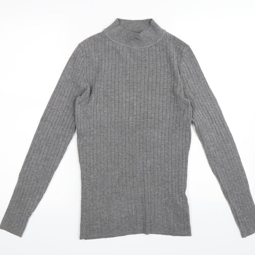 Primark Womens Grey   Pullover Jumper Size M