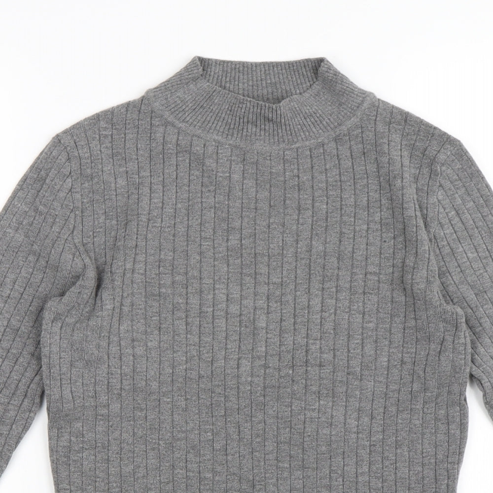 Primark Womens Grey   Pullover Jumper Size M