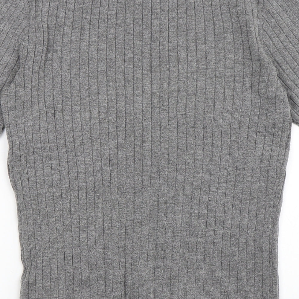 Primark Womens Grey   Pullover Jumper Size M