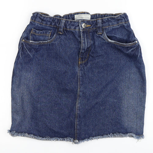365 Denim Girls Blue   A-Line Skirt Size 12-13 Years