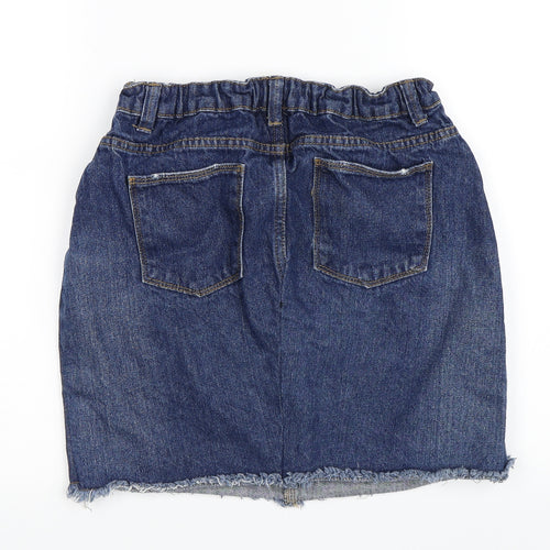 365 Denim Girls Blue   A-Line Skirt Size 12-13 Years
