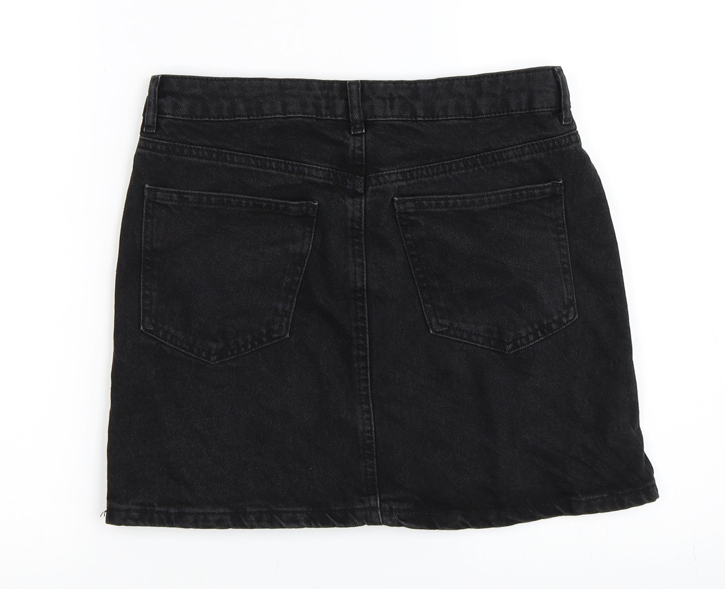 LCW Jeans Womens Black   A-Line Skirt Size 8