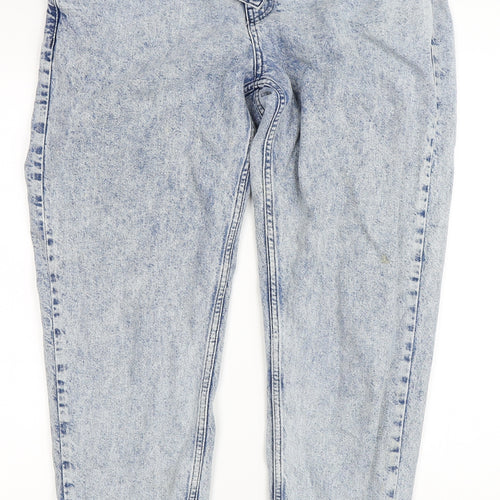 Primark Womens Blue   Boyfriend Jeans Size 16 L28 in