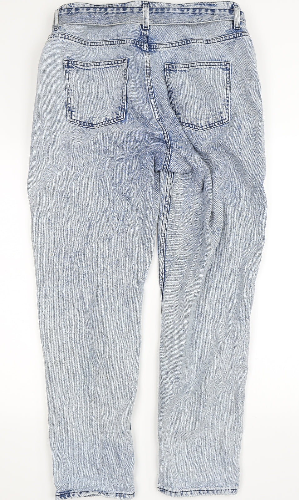 Primark Womens Blue   Boyfriend Jeans Size 16 L28 in