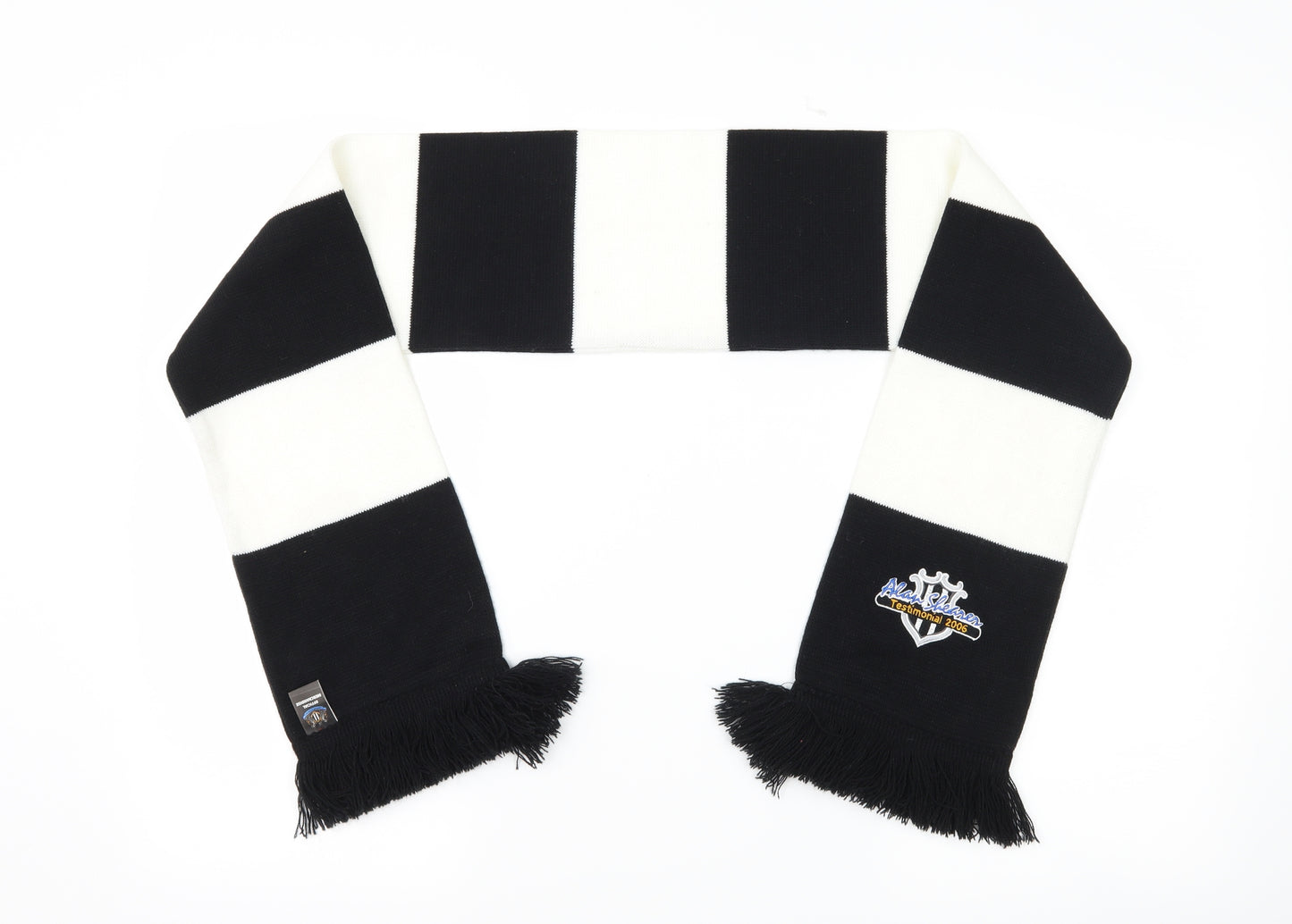 Newcastle United Football Scarf 53 in 7 in - Alan Shearer testimonial 2006