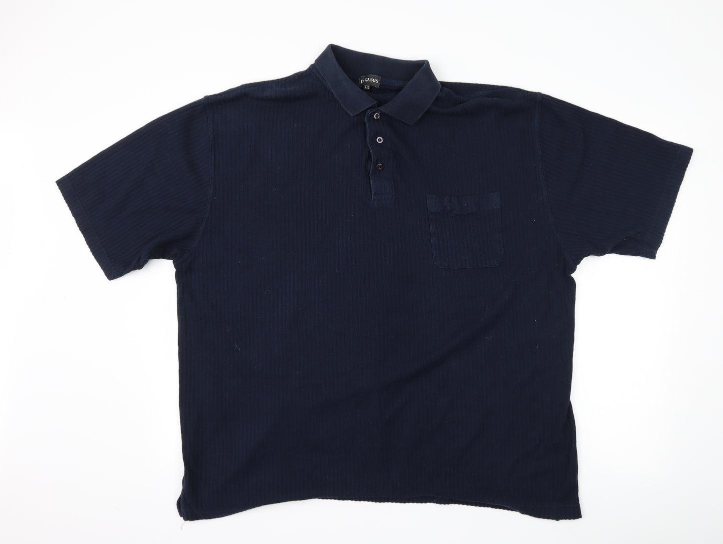 Pegasus Mens Blue    Polo Size 4XL