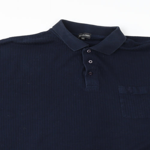 Pegasus Mens Blue    Polo Size 4XL