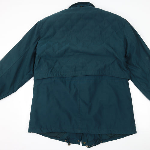 Canada Womens Green   Overcoat Coat Size 14