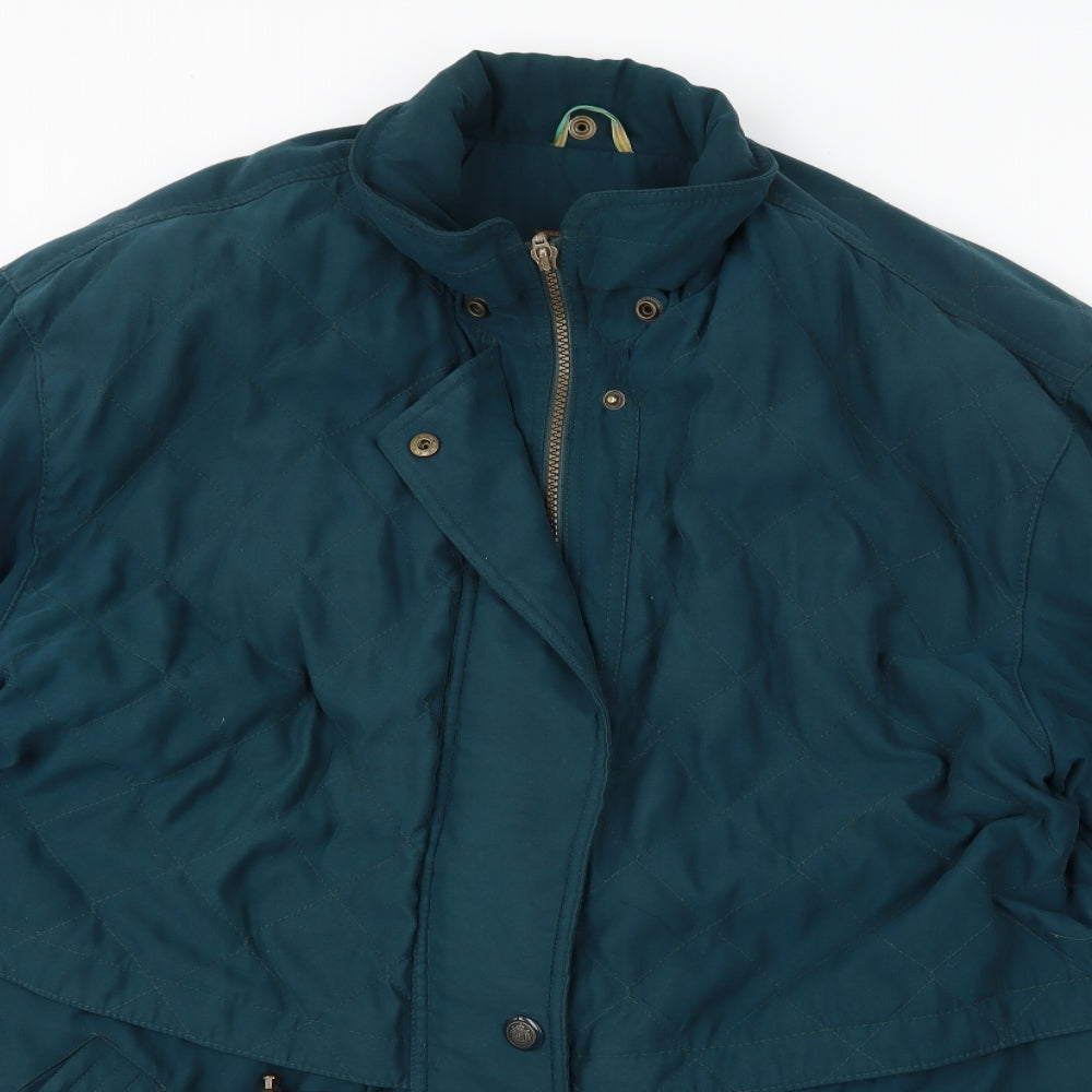 Canada Womens Green   Overcoat Coat Size 14