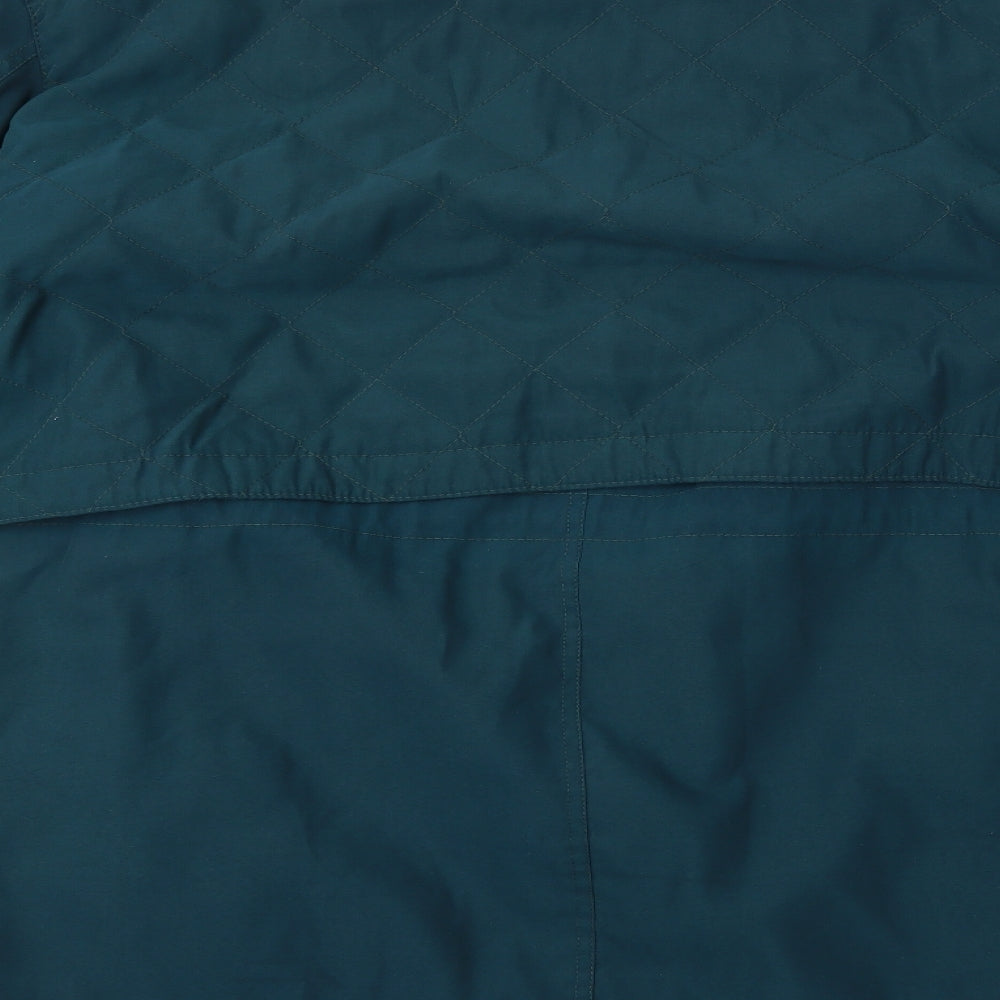 Canada Womens Green   Overcoat Coat Size 14