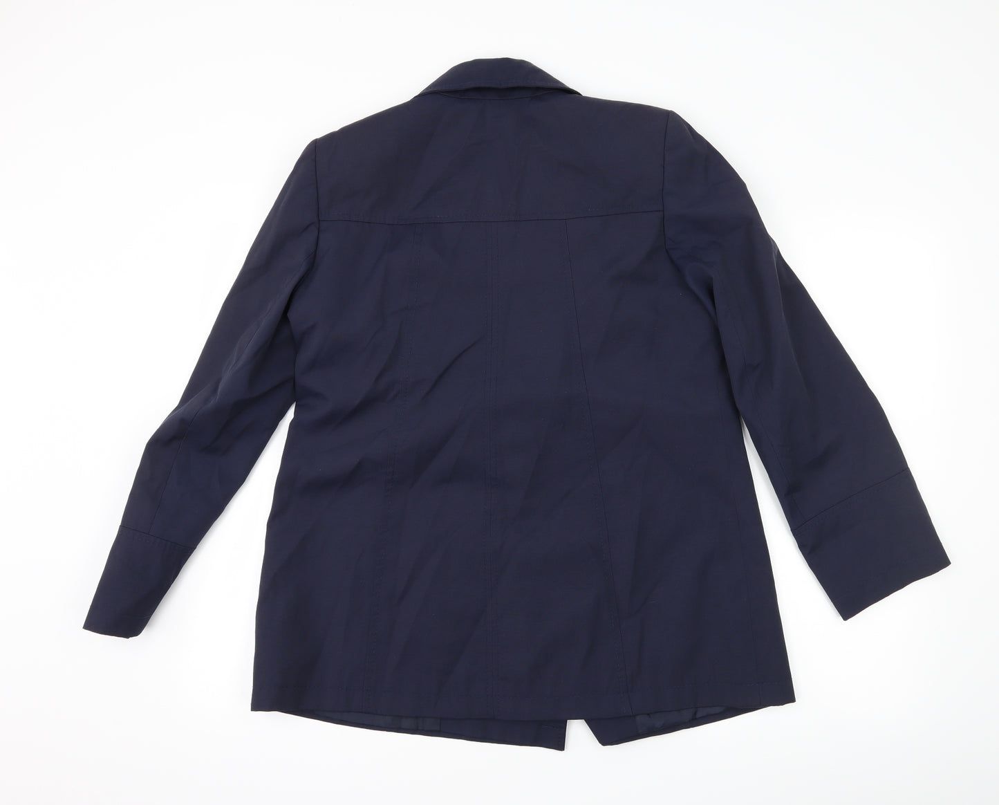 BHS Womens Blue   Overcoat Coat Size 10