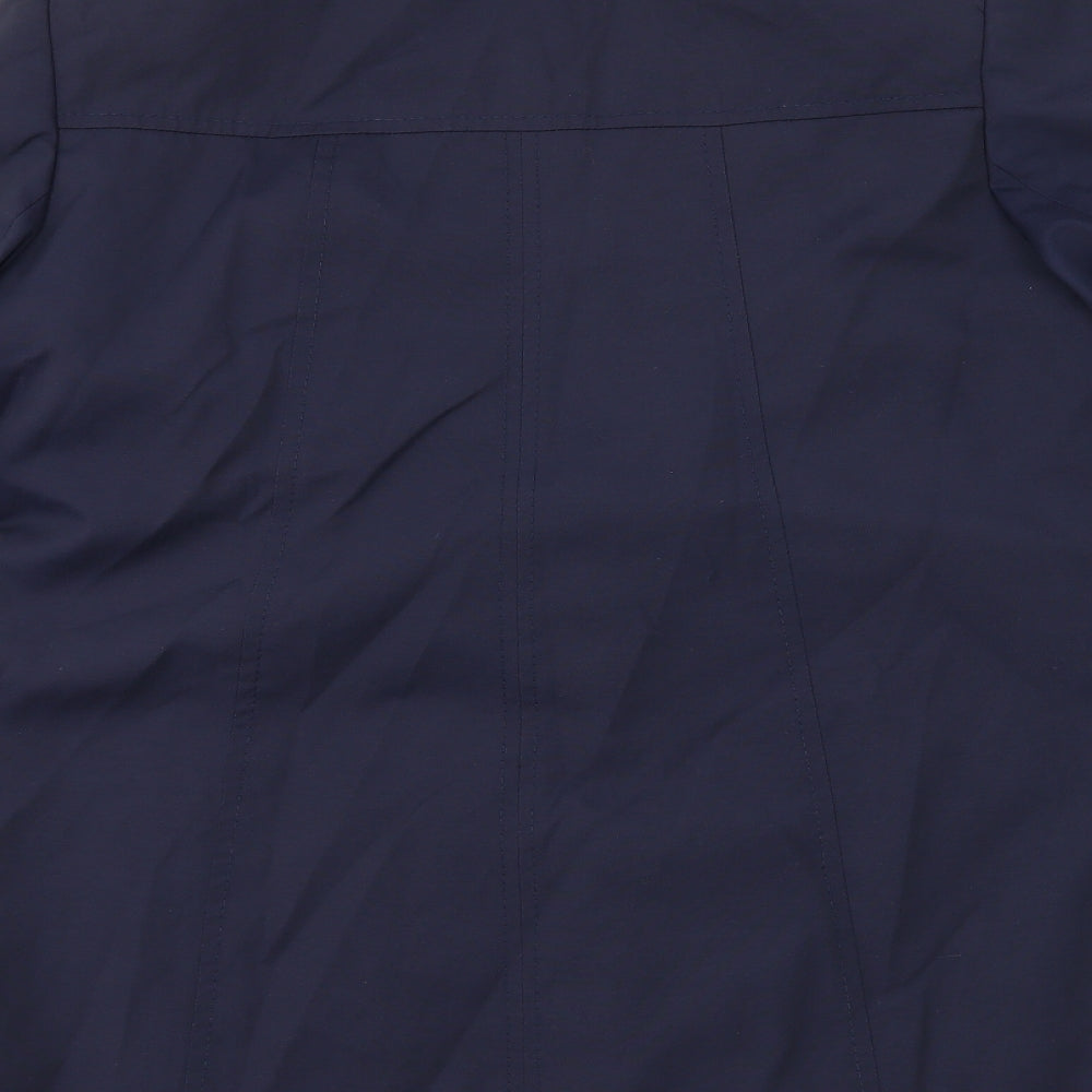 BHS Womens Blue   Overcoat Coat Size 10