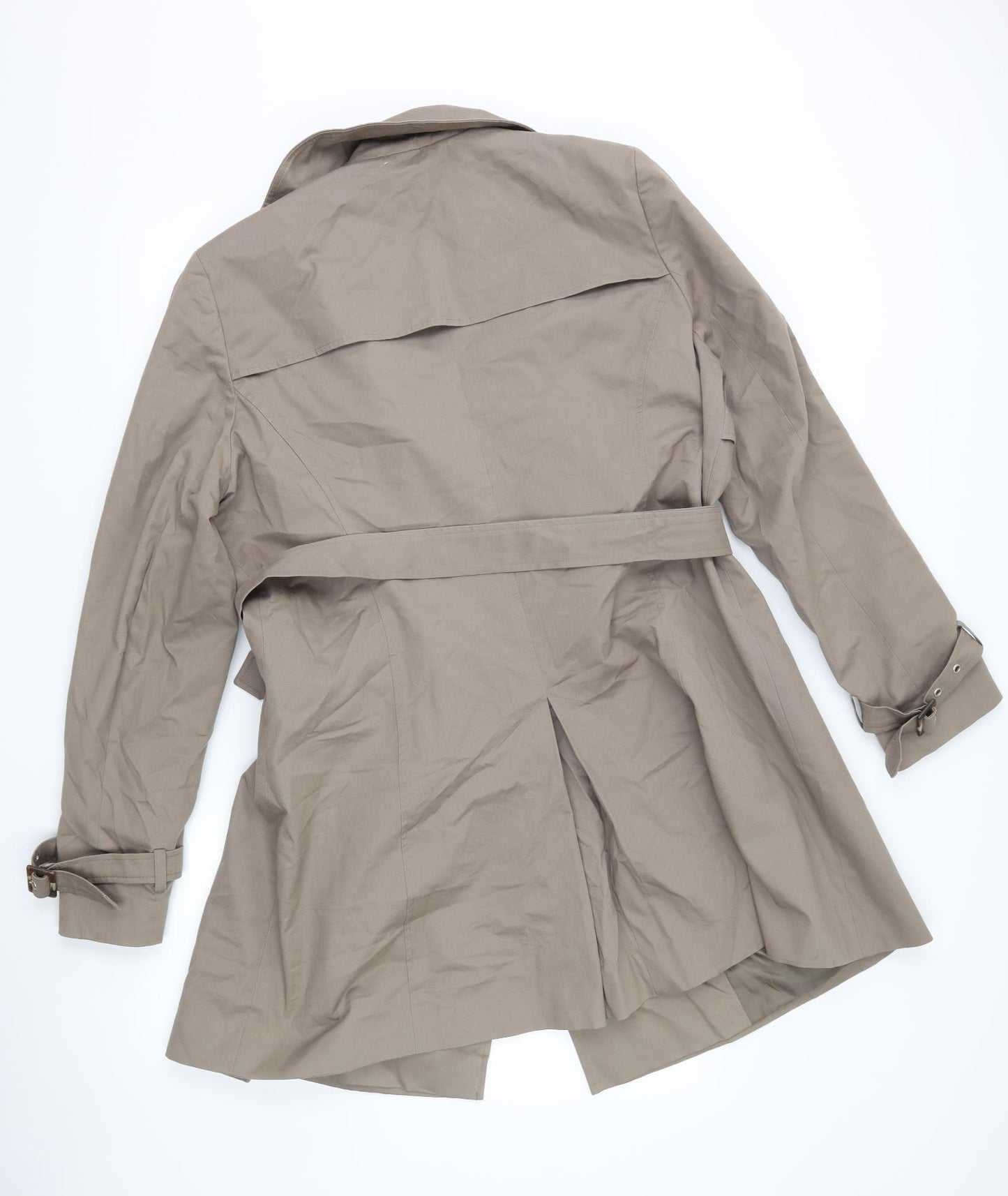 ASOS Womens Grey   Trench Coat Coat Size 18