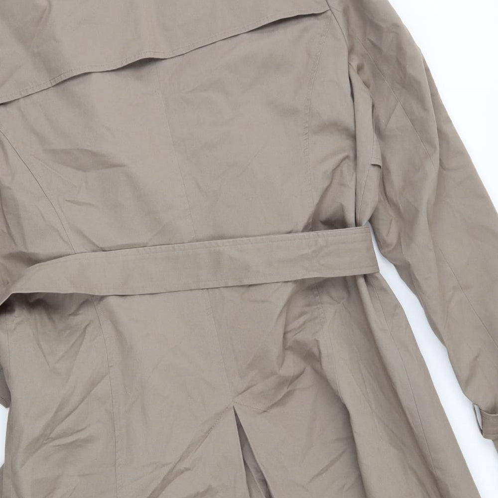 ASOS Womens Grey   Trench Coat Coat Size 18