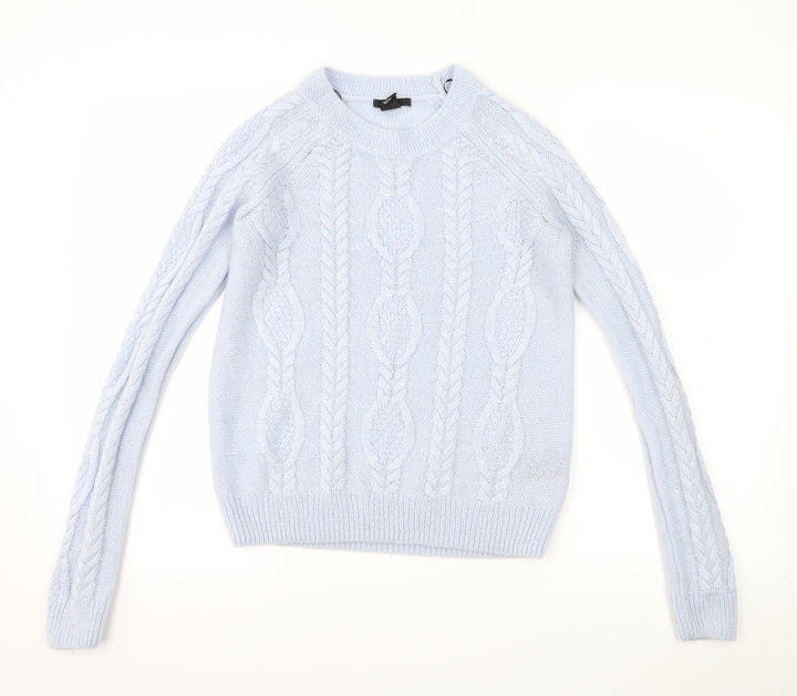 H&M Womens Blue Pullover Jumper Size M