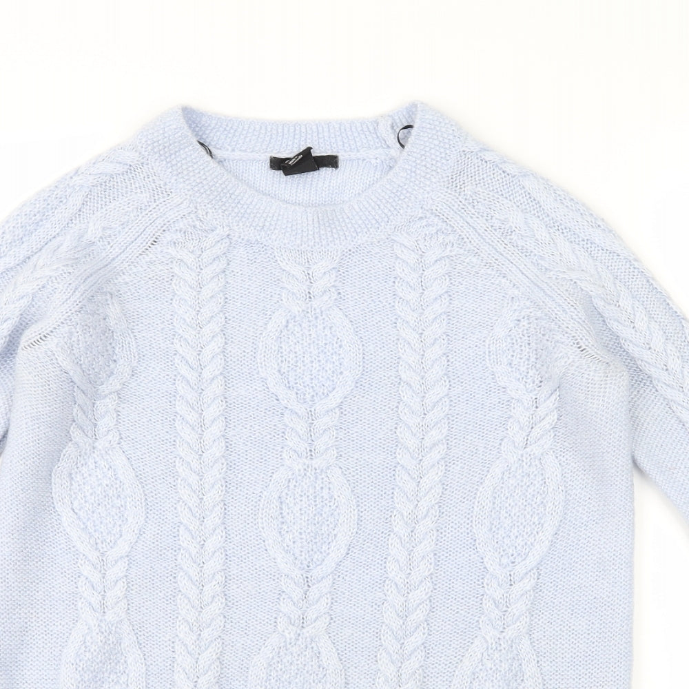 H&M Womens Blue   Pullover Jumper Size M