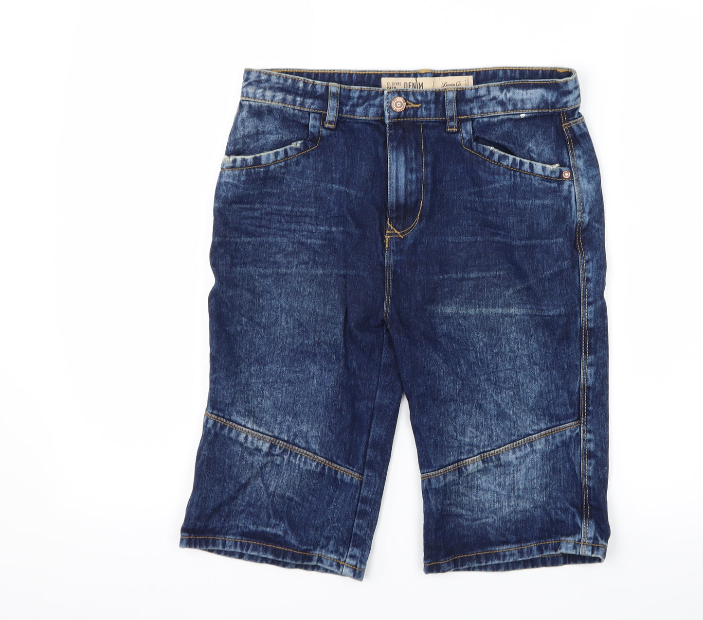 denim co Boys Blue  Denim Bermuda Shorts Size 12-13 Years