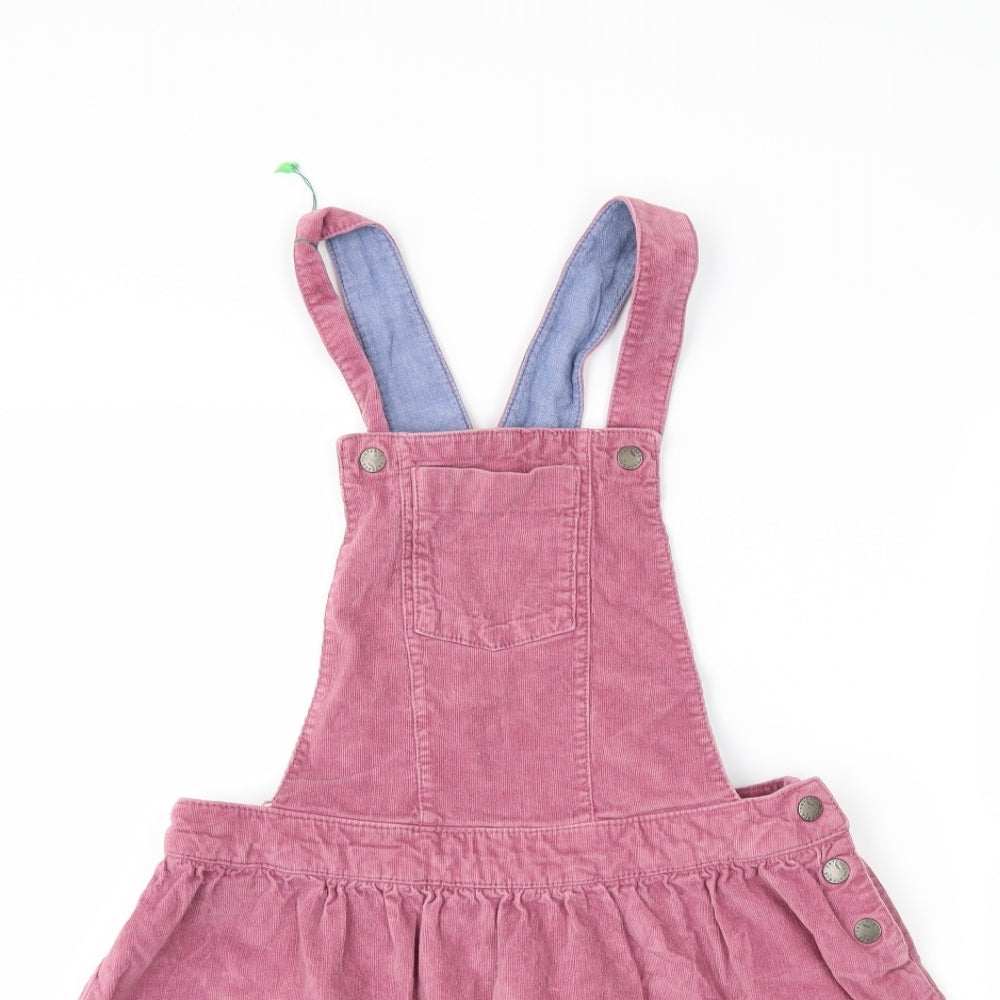 Fat Face Girls Purple  Corduroy Pinafore/Dungaree Dress  Size 12-13 Years