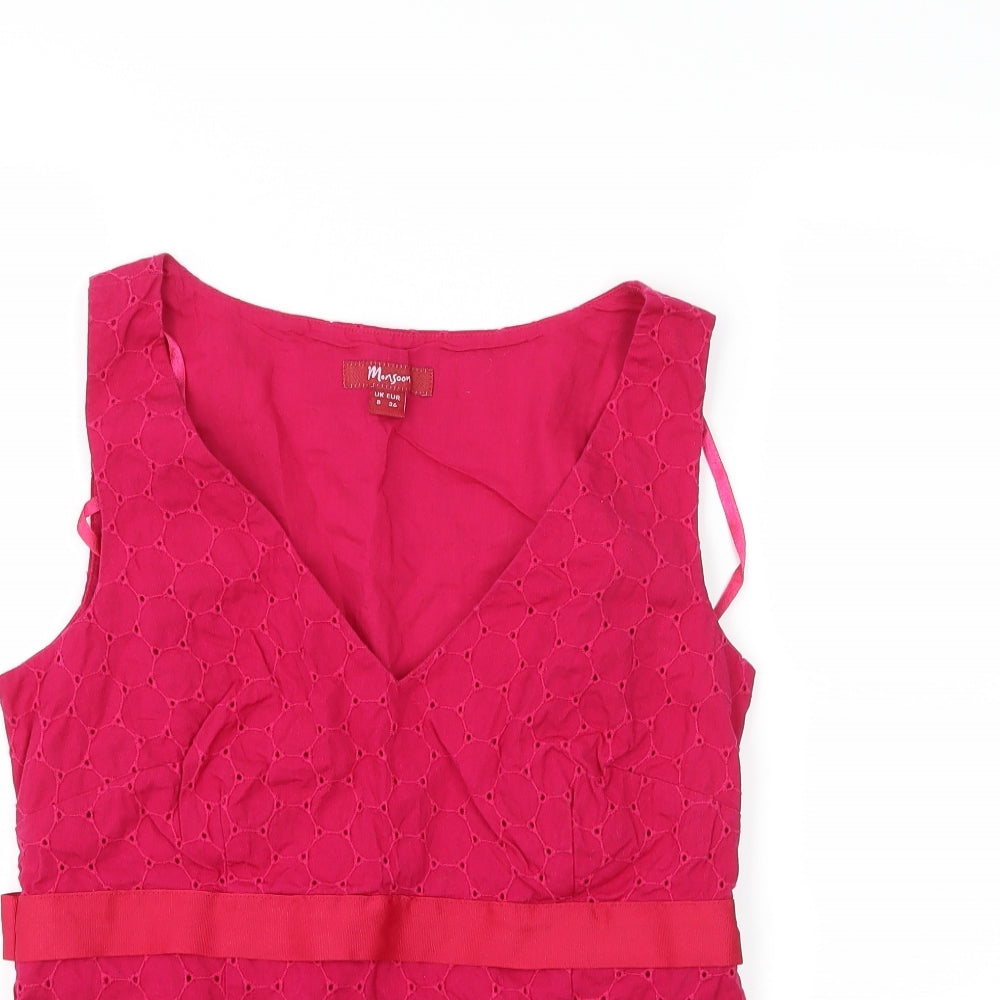 Monsoon Womens Pink   Basic Tank Size 8