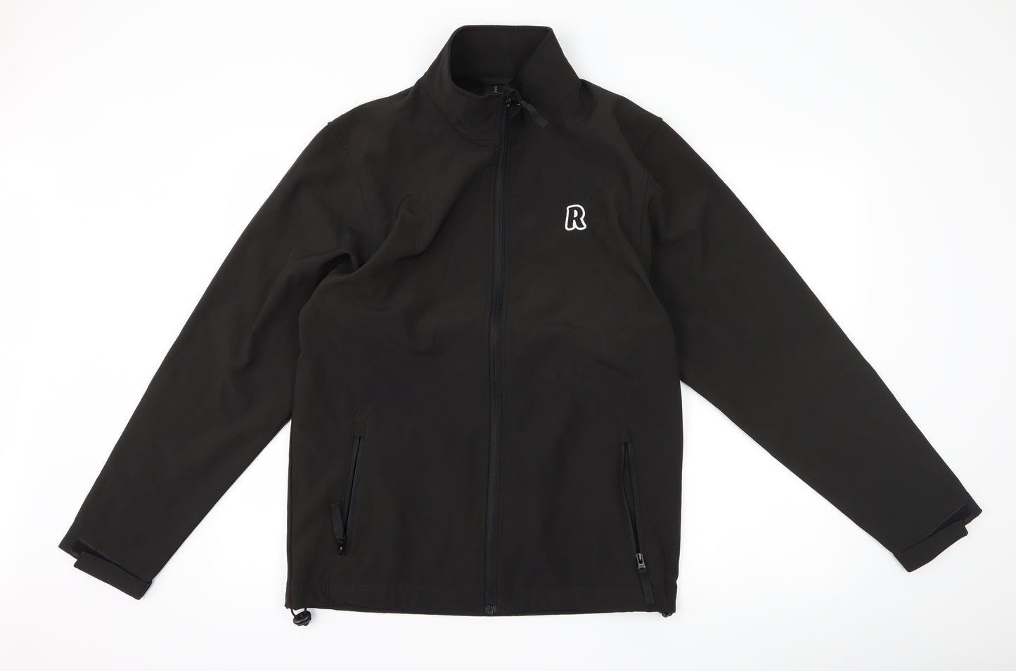 revolt Mens Black  Softshell Jacket  Size M