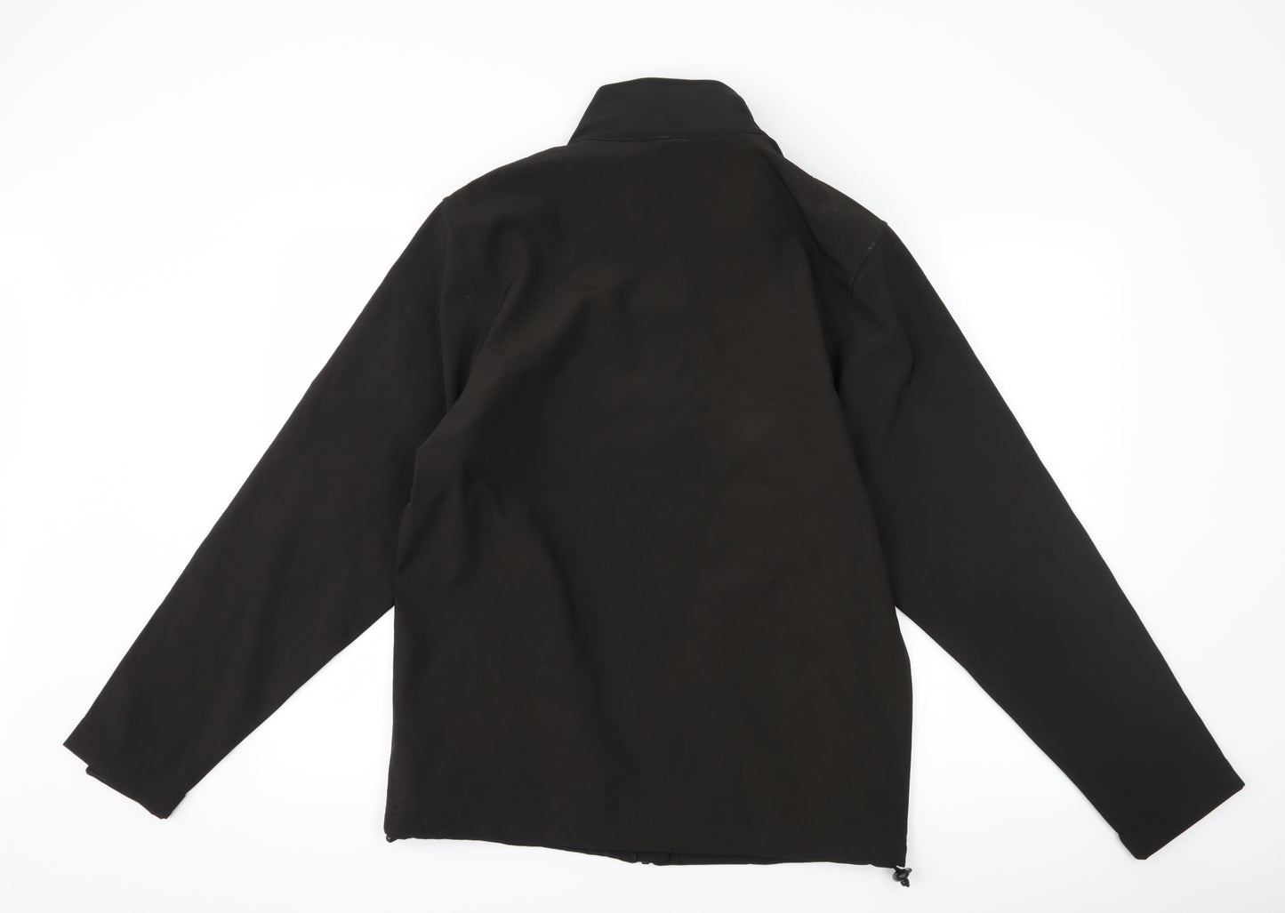 revolt Mens Black  Softshell Jacket  Size M