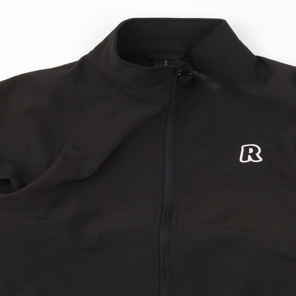 revolt Mens Black  Softshell Jacket  Size M