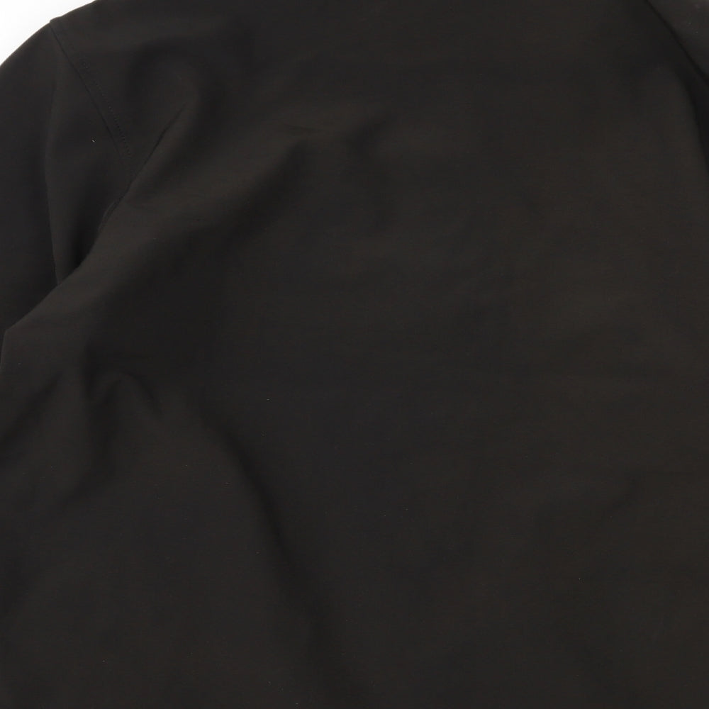 revolt Mens Black  Softshell Jacket  Size M