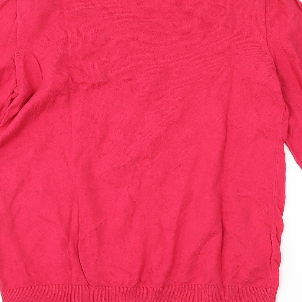 Promod Womens Pink   Pullover Jumper Size M
