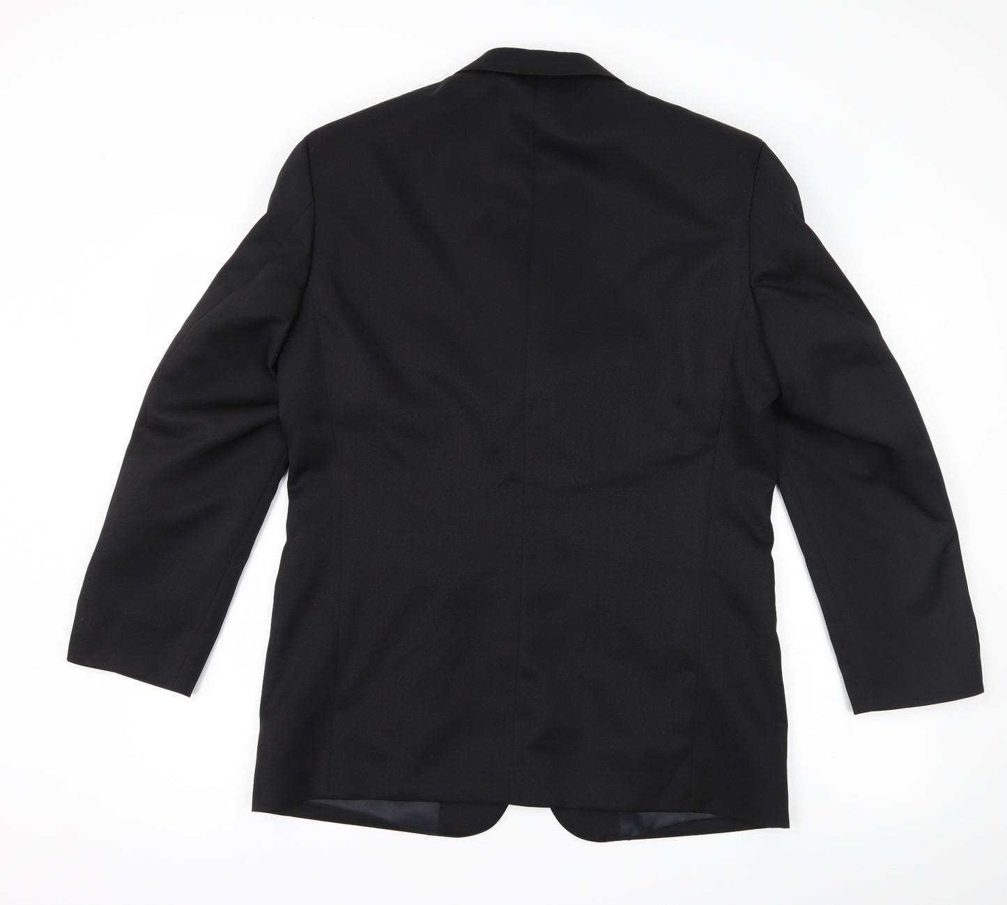 zantos Mens Black   Jacket Suit Jacket Size 38
