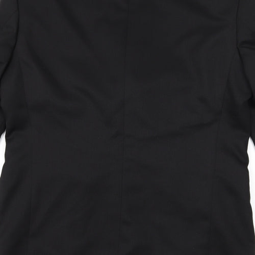 zantos Mens Black   Jacket Suit Jacket Size 38